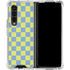 Neon Checkered Galaxy Z Fold4 5G Clear Case